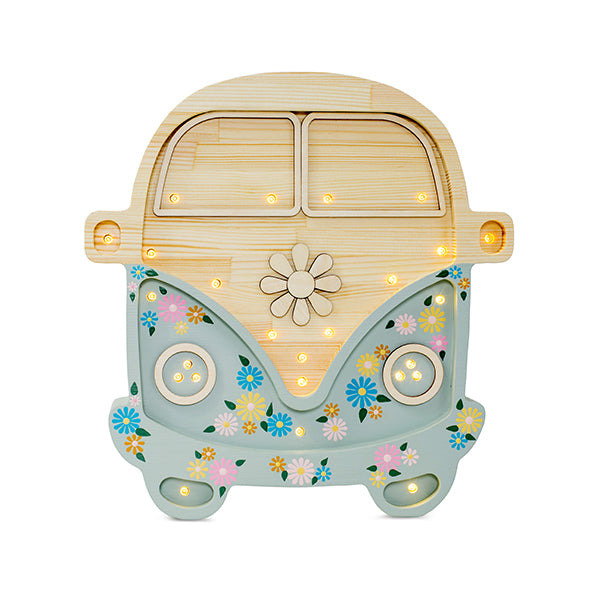 Little Lights Van lampe i træ - flere farver
