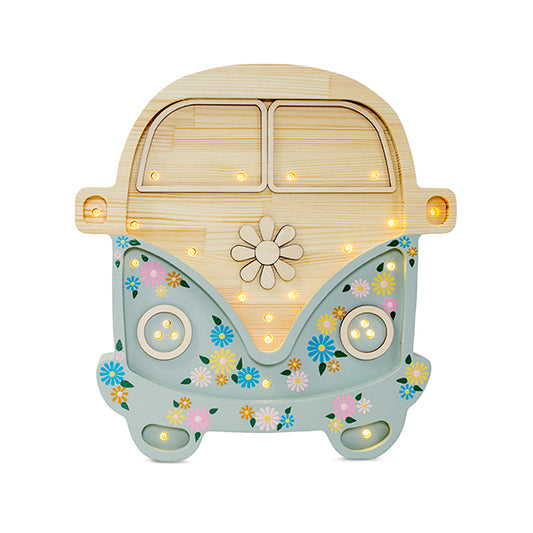 Little Lights Van lampe i træ - flere farver