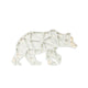 Little Lights Geometric Bear lampe i træ – small