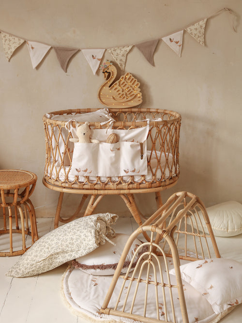Little Lights Swan lampe i træ - flere farver