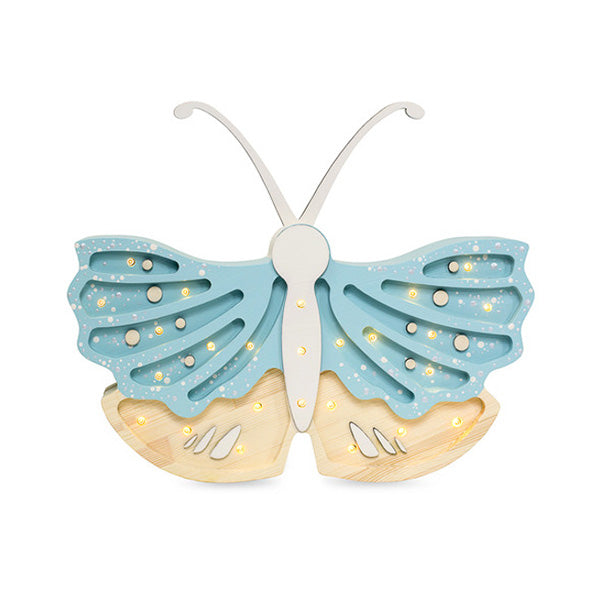 Little Lights Butterfly lampe i træ - flere farver
