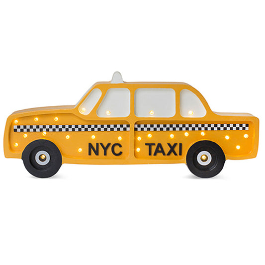 Little Lights NYC Taxi lampe i træ