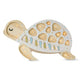 Little Lights Turtle lampe i træ - flere farver