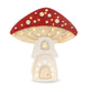 Little Lights Mushroom House lampe i træ - flere farver