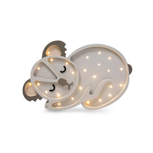 Little Lights Koala Bear lampe i træ