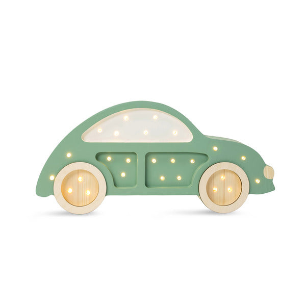 Little Lights Beetle Car lampe i træ - flere farver