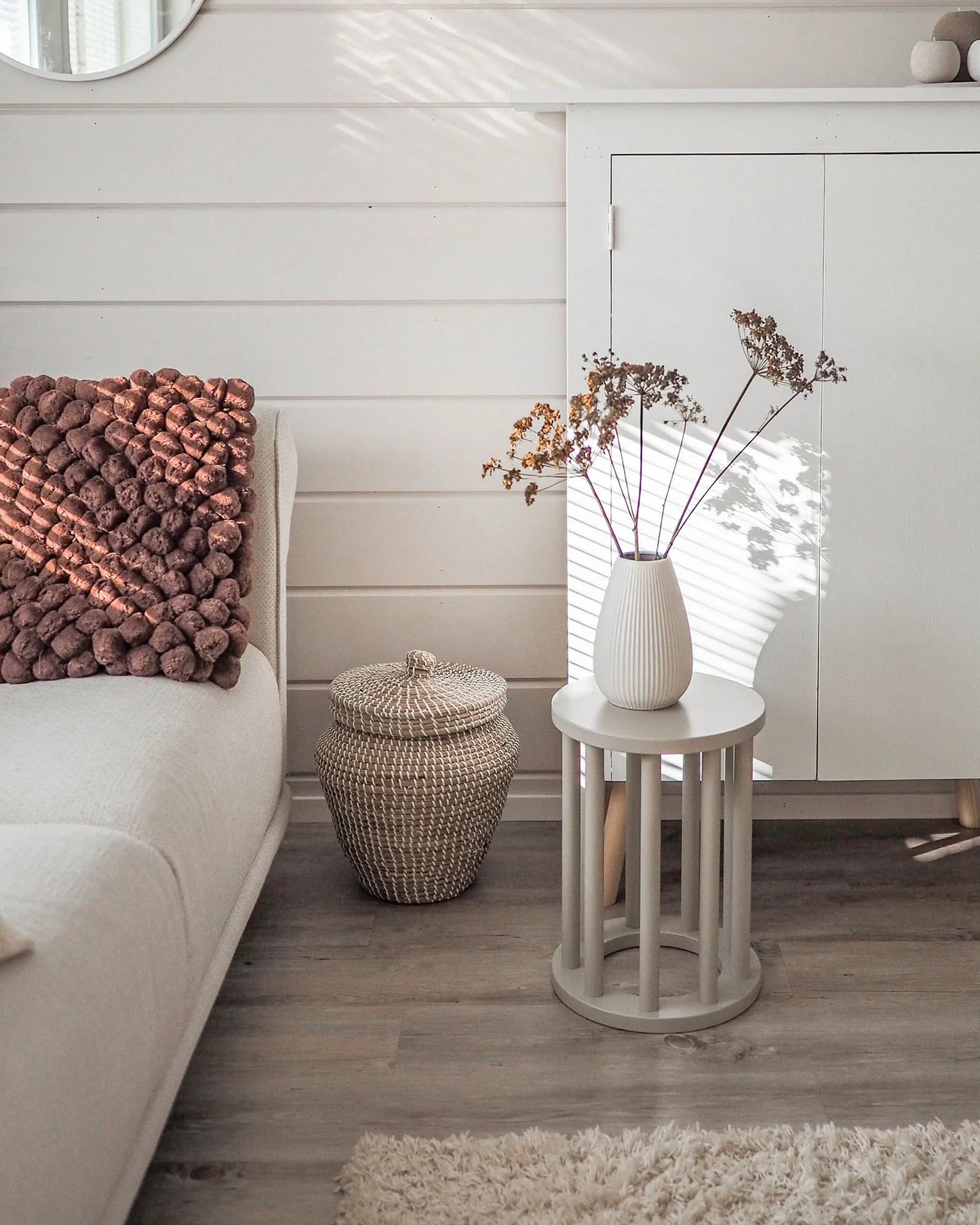 FitWood LUOTO skammel og opbevaring – beige