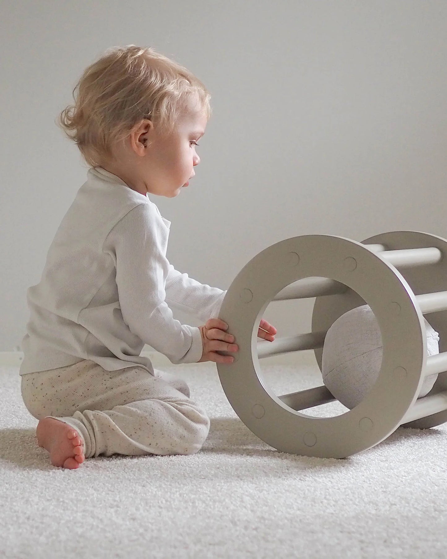 FitWood LUOTO skammel og opbevaring – beige