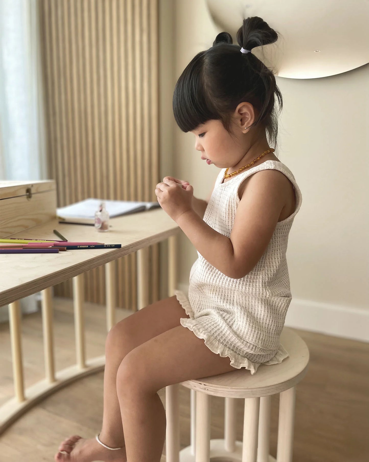 FitWood LUOTO skammel og opbevaring – birk