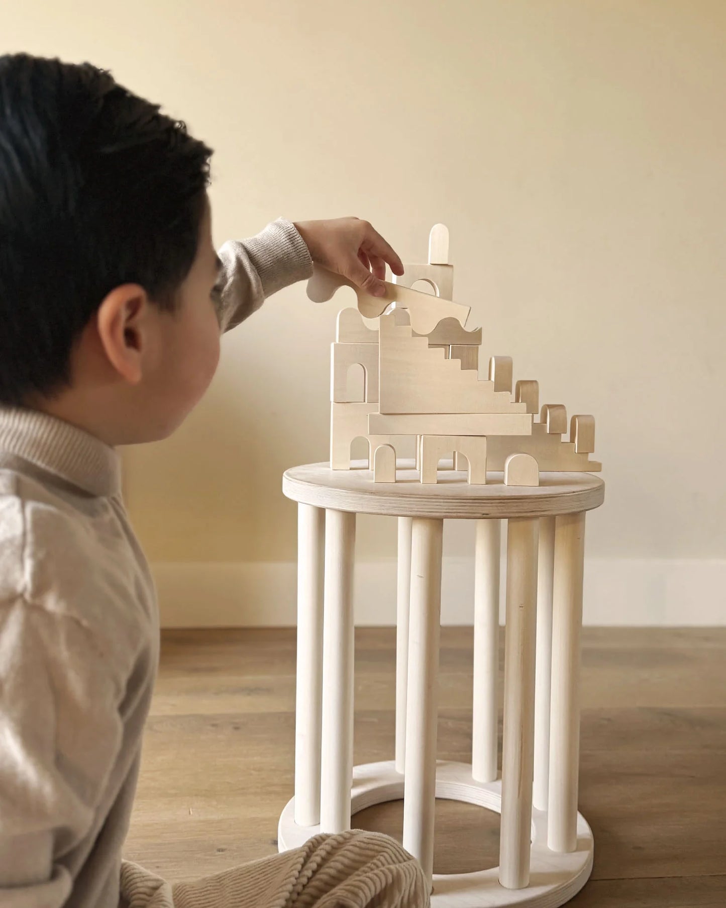 FitWood LUOTO skammel og opbevaring – birk