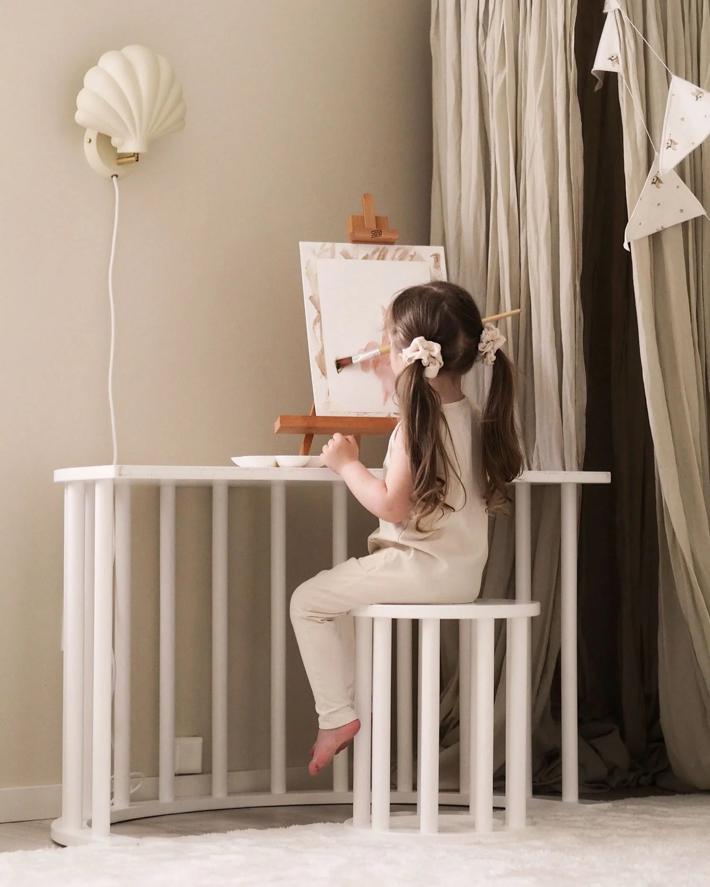 FitWood LUOTO skammel og opbevaring – hvid