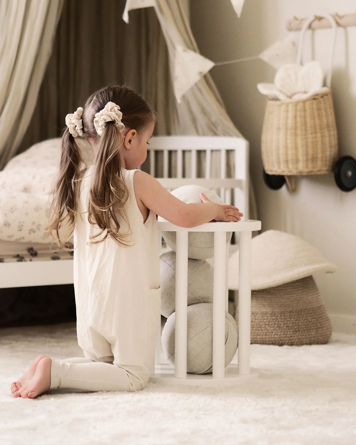 FitWood LUOTO skammel og opbevaring – hvid