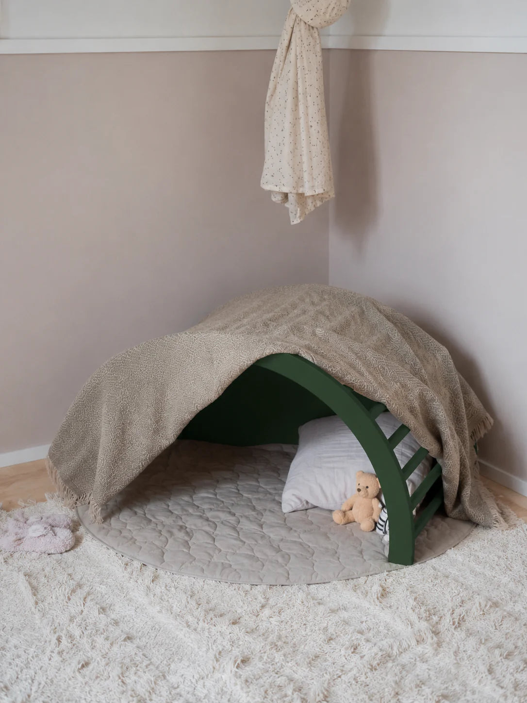 FitWood LUOTO II klatrebue / bord - Forest Green