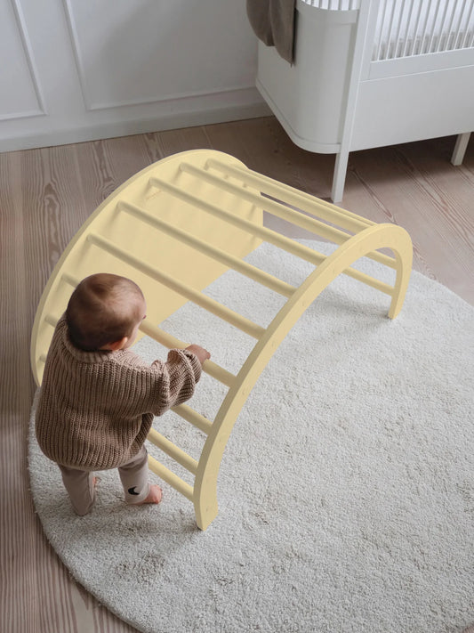 FitWood LUOTO II klatrebue / bord - Light Yellow