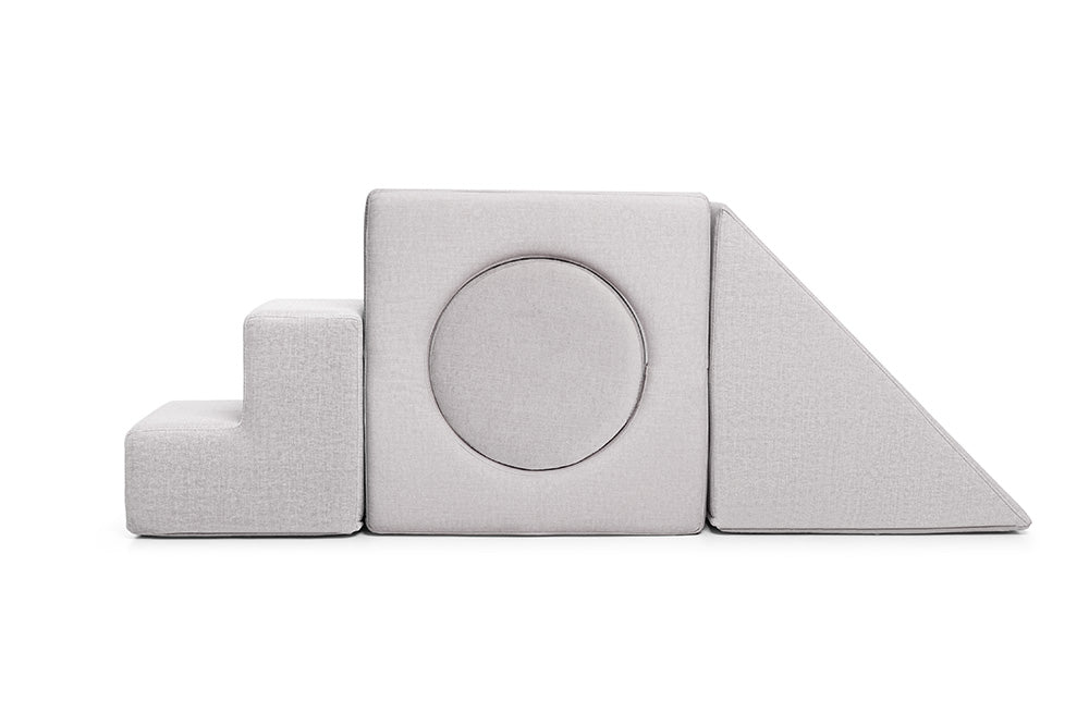 Shappy Playset - Tumlesæt - Light Grey