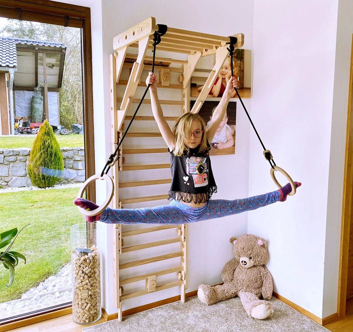 Loopo Mini Gym 5-i-1 klatrestativ