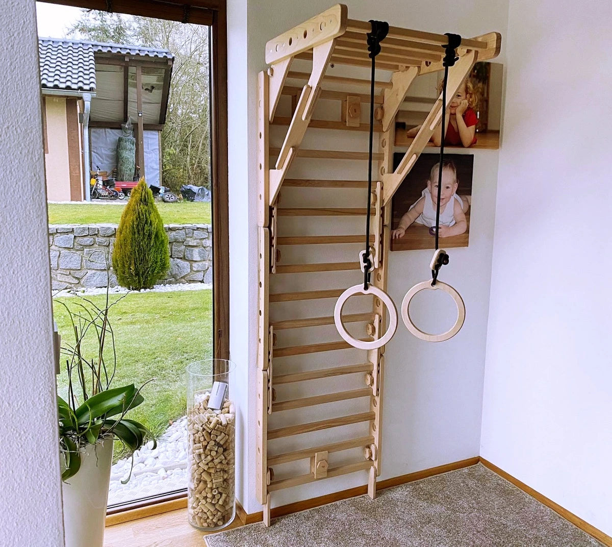 Loopo Mini Gym 5-i-1 klatrestativ