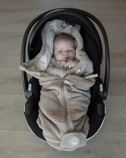 Easygrow Lyng Mini Teddy kørepose – Sand