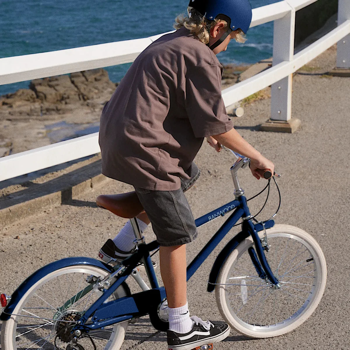 Banwood Classic børnecykel 20" Vintage til børn – Navy