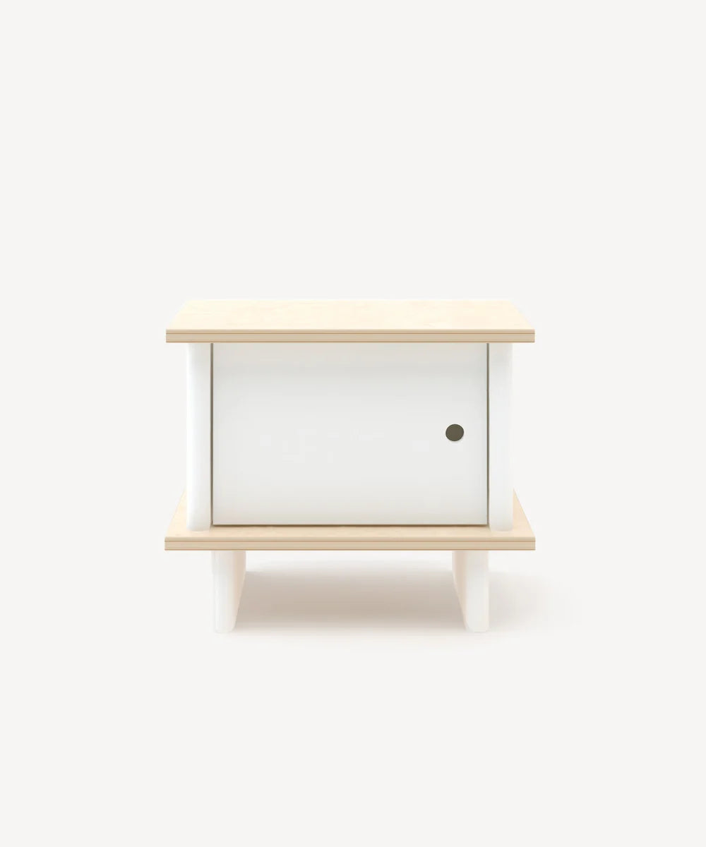 Oeuf NYC ML natbord – hvid/birk