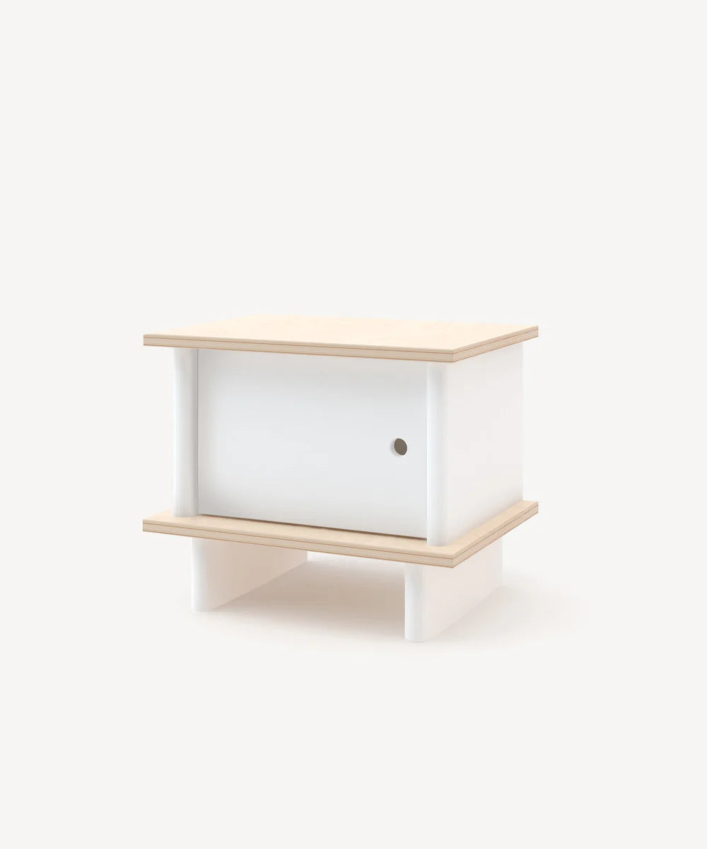 Oeuf NYC ML natbord – hvid/birk
