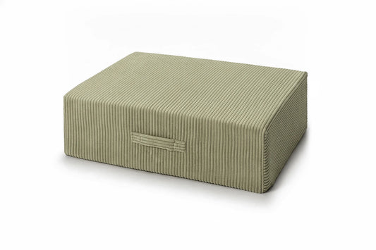 Shappy indendørs trampolin i fløjl – Pure Corduroy - Matcha