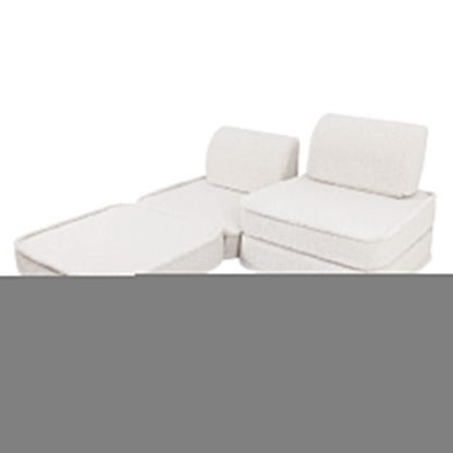 Small Modular Sofa for Kids - Bearly Cream