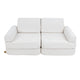 Medium Modular Sofa for Kids - Boucle White