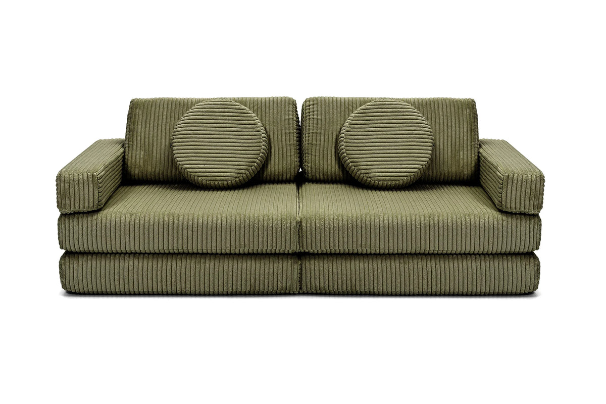 Shappy Play Sofa Pure Corduroy Mini - Dusty Sage
