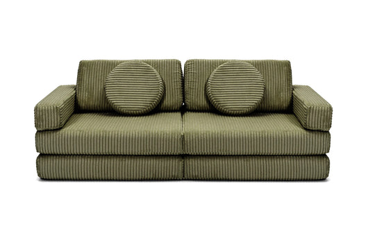 Shappy Play Sofa Pure Corduroy Mini - Dusty Sage