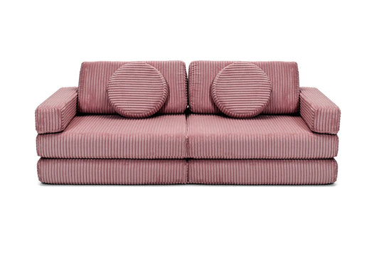 Shappy Play Sofa Pure Corduroy Mini - Rose
