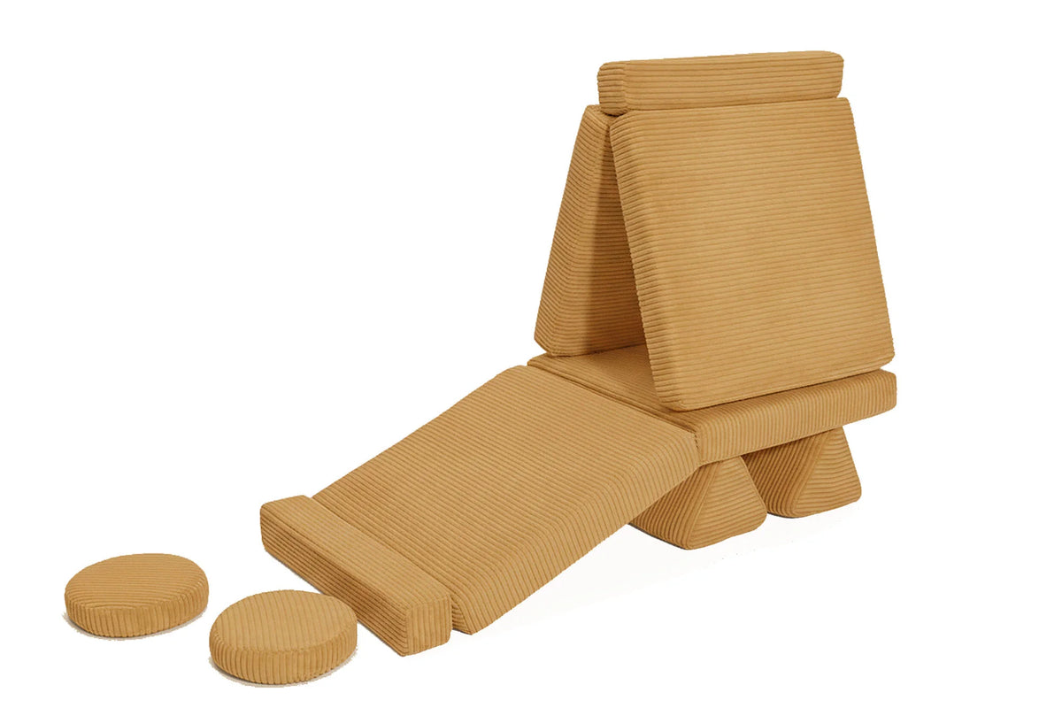 Shappy Play Sofa Pure Corduroy Mini - Honey