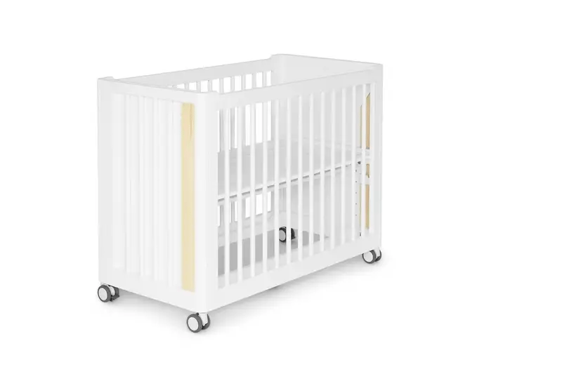 Naolima MoveMi® foldbar 2-i-1 - tremmeseng og kravlegård - Hvid