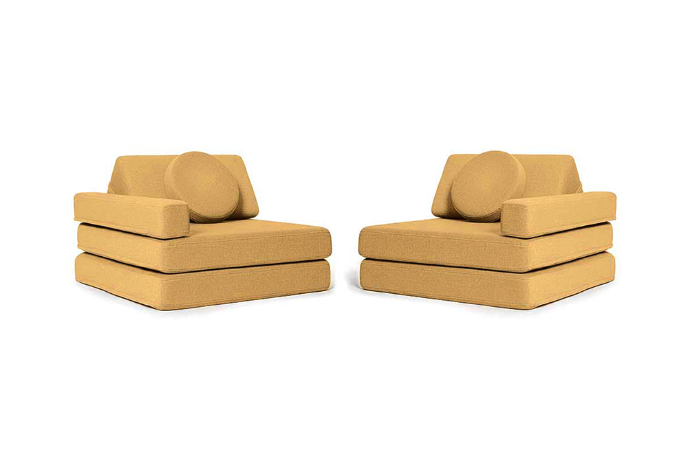 Shappy legesofa – Original 160 cm - Mustard