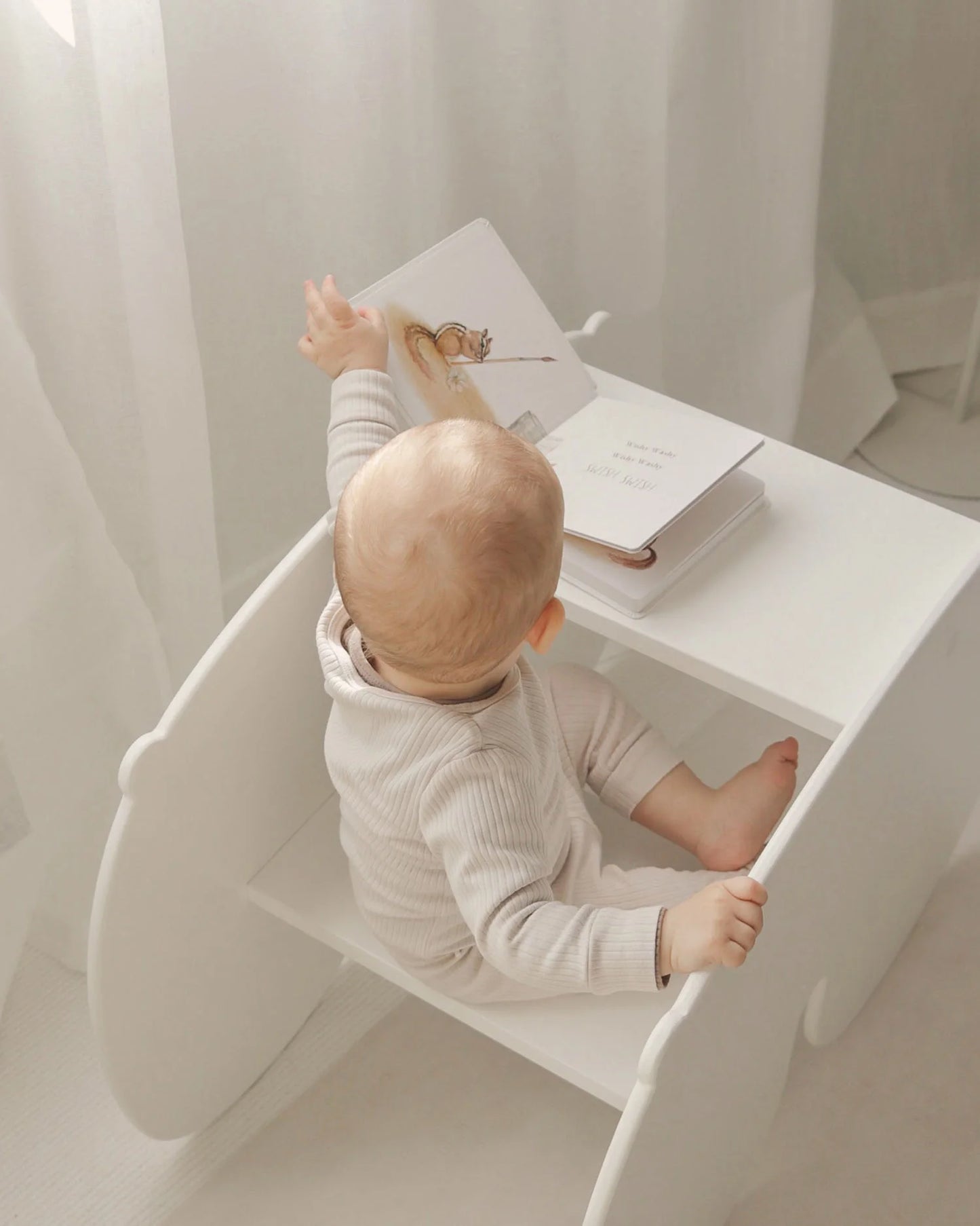 FitWood NUPPU gyngehest – hvid