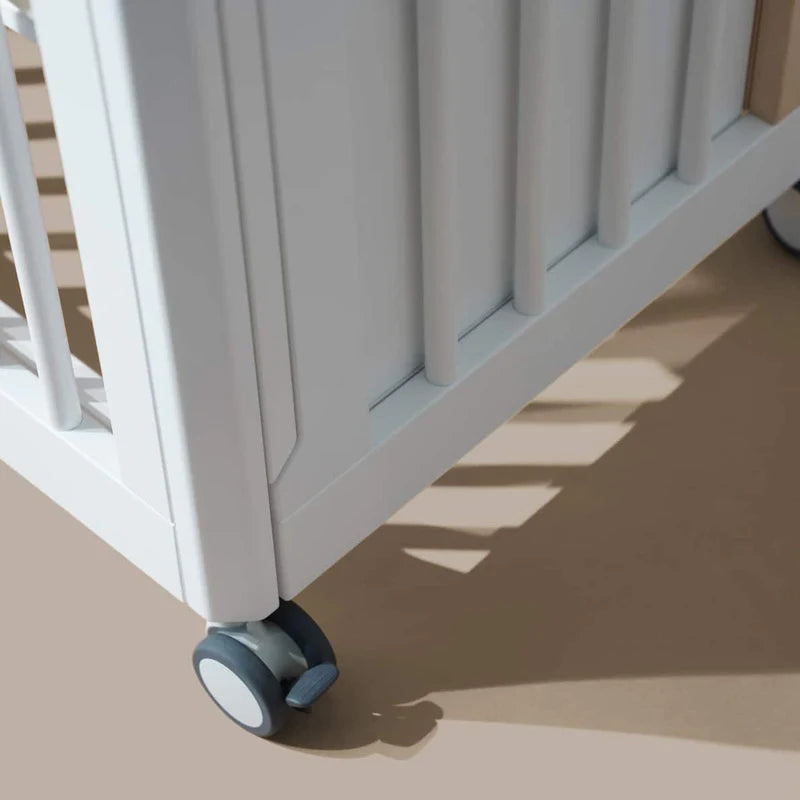 Naolima MoveMi® foldbar 2-i-1 - tremmeseng og kravlegård - Hvid