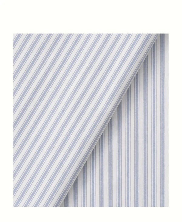 Oliver Furniture Classic gulvpude – blå striber