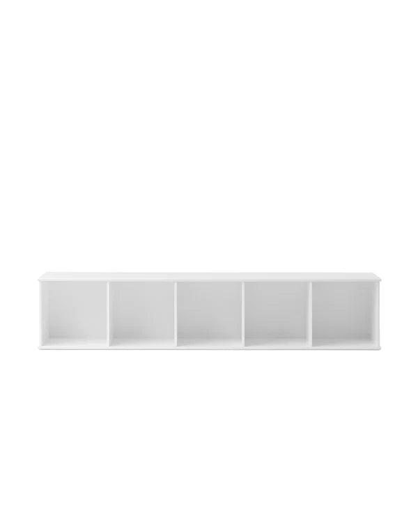 Oliver Furniture Wood reol 5x1 vandret til ophæng – hvid