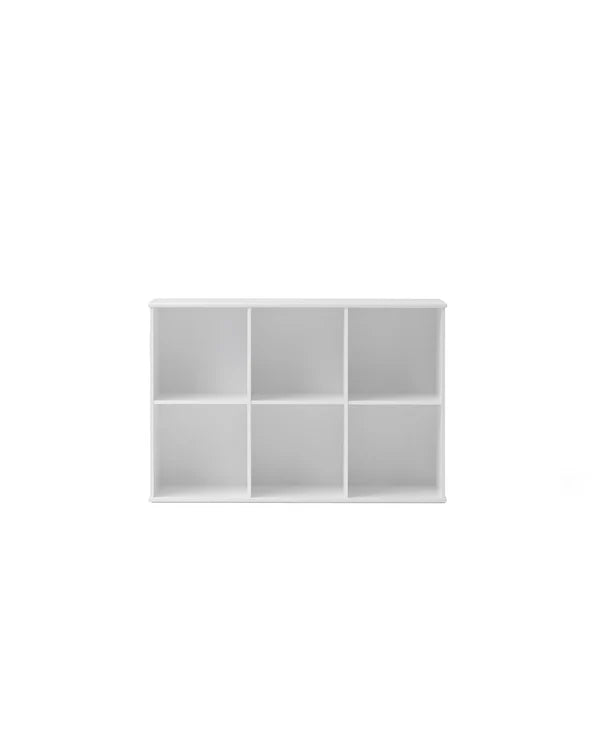 Oliver Furniture Wood reol 3x2 vandret til ophæng – hvid