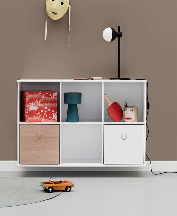 Oliver Furniture Wood reol 3x2 vandret til ophæng – hvid