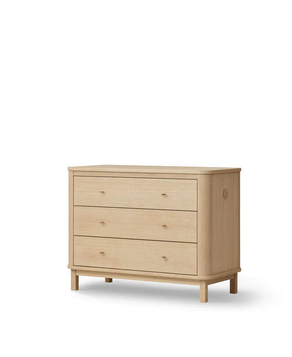 Oliver Furniture Wood kommode med 3 skuffer – eg