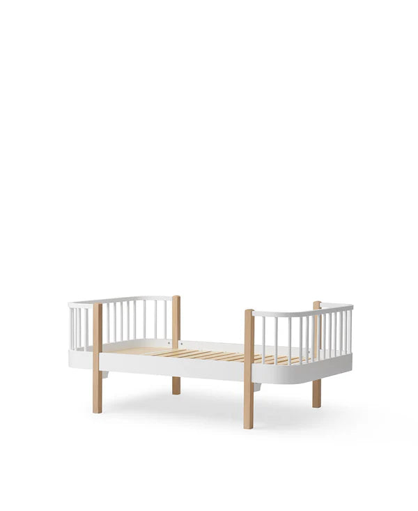 Oliver Furniture Wood Original juniorseng 90x160 cm – hvid/eg