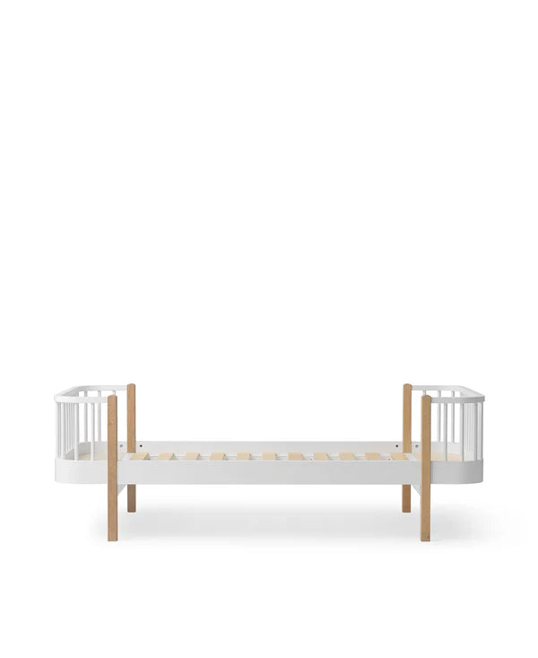 Oliver Furniture Wood Original seng 90x200 cm – hvid/eg