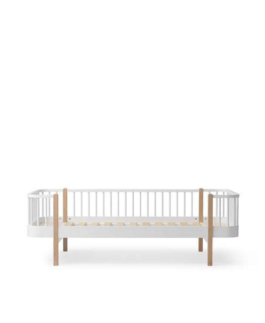 Oliver Furniture Wood Original seng 90x200 cm – hvid/eg