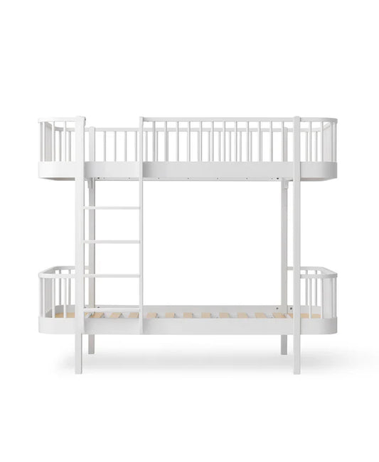 Oliver Furniture Wood Original køjeseng 90x200 cm – hvid/eg