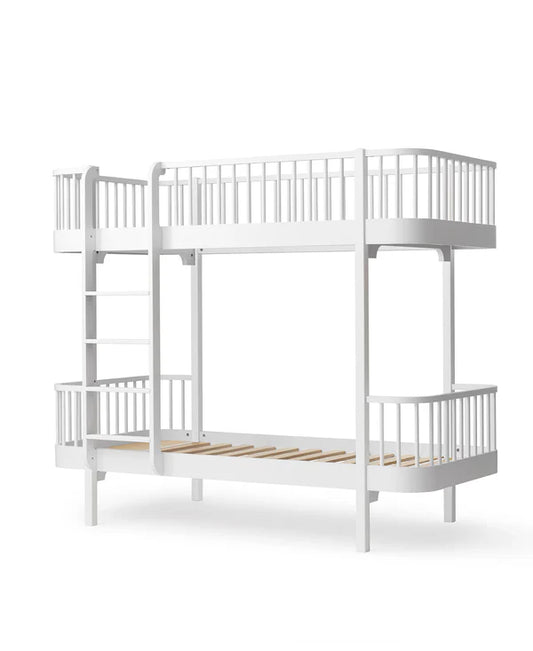 Oliver Furniture Wood Original køjeseng 90x200 cm – hvid/eg
