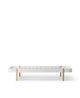 Oliver Furniture Wood Lounger seng 90x200 cm – hvid/eg