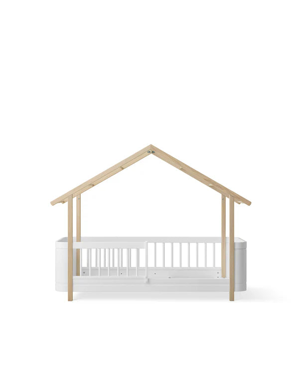 Oliver Furniture Wood Mini+ husseng – hvid/eg