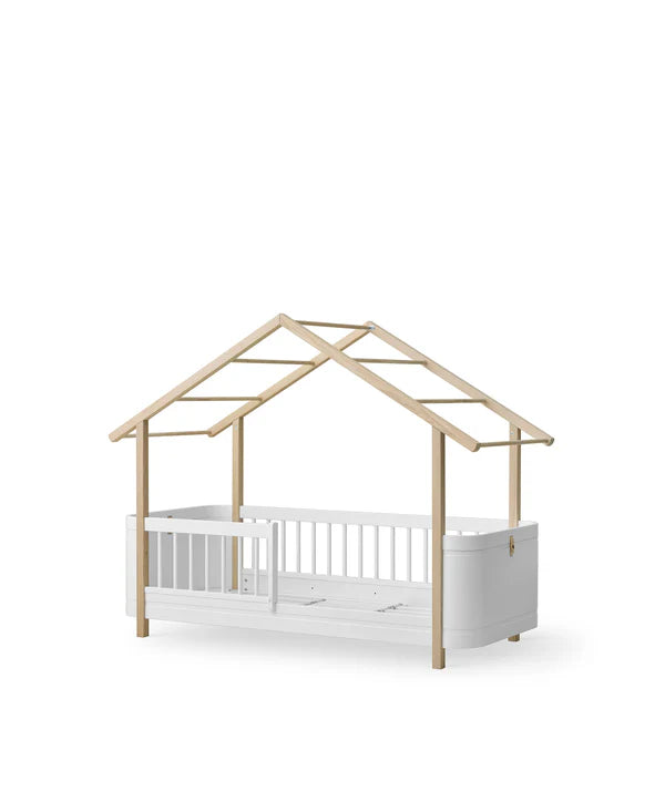 Oliver Furniture Wood Mini+ husseng – hvid/eg