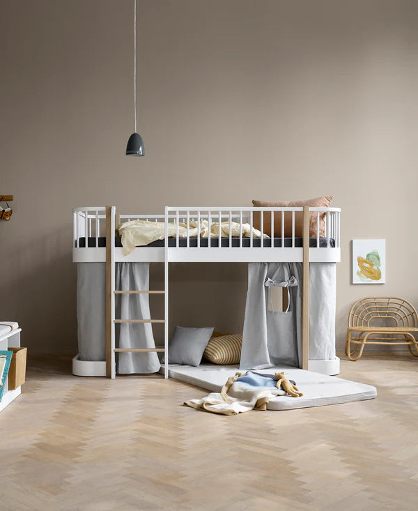 Oliver Furniture legemadras til Original halvhøj seng 90x200 cm – natur